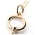 Collana a forma di chiave ovale Tiffany & Co. in oro rosa 18K D'oro - vista 5
