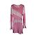 LoveShackFancy Kaelyn Mini Strickkleid Amor Pink L