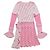 LoveShackFancy Kaelyn Mini Strickkleid Amor Pink L - Ansicht 10