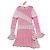 LoveShackFancy Kaelyn Mini Strickkleid Amor Pink L - Ansicht 9