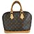 Borsa Alma Louis Vuitton in tela Monogram MM Marrone - vista 2