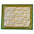 Hermès 'Hunt in India' Cotton Table Set with Box and Bag White Golden Green Yellow Dark green  - view 1