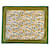 Hermès 'Hunt in India' Cotton Table Set with Box and Bag White Golden Green Yellow Dark green  - view 12