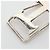 Hermès Cartera Clip Constance Hermes Plata - vista 4