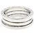 Bulgari Anello Bvlgari B-zero1 3 bande in oro bianco 18K Argento - vista 2