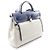 Hermès Hermes Herbag Zip PM 2-Way Handbag Brown Blue Cream - view 2