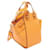 Borsa Hammock Mini Loewe con coulisse Arancione  - vista 2