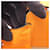 Borsa Hammock Mini Loewe con coulisse Arancione  - vista 8