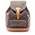 Zaino/borsa Montsouris MM Louis Vuitton Marrone