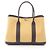 Borsa Tote TPM Garden Party Hermès Marrone Giallo Damier ebene
