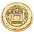 Spilla Logo Circle CAMBON di Chanel D'oro
