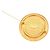 Spilla Logo Circle CAMBON di Chanel D'oro - vista 2