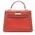 Borsa Hermès Kelly 32 marrone