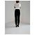 Pantalones Saint Laurent Terciopelo de Cristal Negro - vista 4