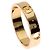 Anello Gucci Icon #9 in oro rosa 18K - vista 5