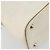 Borsa a mano Gancini in pelle bianca e argento di Salvatore Ferragamo Auth bs34555 Bianco - vista 11