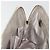 Borsa a mano Gancini in pelle bianca e argento di Salvatore Ferragamo Auth bs34555 Bianco - vista 20