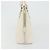 Borsa a mano Gancini in pelle bianca e argento di Salvatore Ferragamo Auth bs34555 Bianco - vista 4