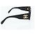 Occhiali da sole CHANEL in plastica Neri CC Auth YKZ400 Nero - vista 4