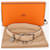 Hermès HERMES Collar Dog Leash Leather Orange Silver LV Auth BA12490V Silvery  - view 11