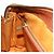 Borsa Boston MCM Logogram Vicetos PVC Marrone Oro Auth 178073A D'oro - vista 19