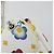 Borsa a spalla con catena Vivienne Westwood in pelle bianca e argento Auth 177327A Bianco - vista 15
