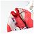 Borsa a spalla con catena Vivienne Westwood in pelle bianca e argento Auth 177327A Bianco - vista 20