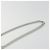 Borsa a spalla con catena Vivienne Westwood in pelle bianca e argento Auth 177327A Bianco - vista 8