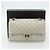 Borsa a Spalla CHANEL Chain Matelassé 2.55 in Pelle di Agnello con CC Argento Auth ka4200V - vista 12