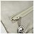Borsa a Spalla CHANEL Chain Matelassé 2.55 in Pelle di Agnello con CC Argento Auth ka4200V - vista 25