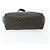 Céline Borsa a mano in tela Macadam CELINE in pelle PVC nera e oro Auth 178219A Nero D'oro - vista 5