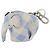LOEWE Portachiavi Elefante in Pelle Azzurro Chiaro Auth 178998SAM Blu chiaro