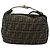 Bolso de mano de lona Zucca FENDI negro y marrón Auth bs34936 Castaño - vista 13