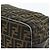 Bolso de mano de lona Zucca FENDI negro y marrón Auth bs34936 Castaño - vista 15