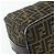 Bolso de mano de lona Zucca FENDI negro y marrón Auth bs34936 Castaño - vista 16