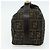 Bolso de mano de lona Zucca FENDI negro y marrón Auth bs34936 Castaño - vista 4