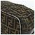 Bolso de mano de lona Zucca FENDI negro y marrón Auth bs34936 Castaño - vista 8