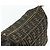 Bolso de mano de lona Zucca FENDI negro y marrón Auth bs34936 Castaño - vista 9
