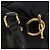 Borsa a mano in tela GG Gucci Nera Oro 211967 Auth 177510V Nero D'oro - vista 15