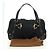 Borsa a mano in tela GG Gucci Nera Oro 211967 Auth 177510V Nero D'oro - vista 25