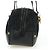 Borsa a mano in tela GG Gucci Nera Oro 211967 Auth 177510V Nero D'oro - vista 5