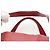 Hermès HERMES Ildvo Borsa a Mano in Pelle Rossa Oro Auth bs34829V Rosso D'oro - vista 8