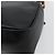 Bolso de mano de cuero Gucci Bamboo negro y dorado Auth 177513 - vista 12