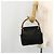 Bolso de mano de cuero Gucci Bamboo negro y dorado Auth 177513 - vista 23