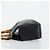 Bolso de mano de cuero Gucci Bamboo negro y dorado Auth 177513 - vista 5
