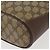 Gucci Borsa Sherry Line GG Supreme Web in PVC beige e oro 164 02 034 Auth 177007 D'oro - vista 11