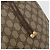 Gucci Borsa Sherry Line GG Supreme Web in PVC beige e oro 164 02 034 Auth 177007 D'oro - vista 15