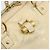 SAINT LAURENT Muse Borsa a Mano Punta Pelle Patinata Avorio Oro 156464 Auth 177545 D'oro Crudo - vista 14