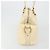SAINT LAURENT Muse Borsa a Mano Punta Pelle Patinata Avorio Oro 156464 Auth 177545 D'oro Crudo - vista 4