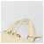 SAINT LAURENT Muse Borsa a Mano Punta Pelle Patinata Avorio Oro 156464 Auth 177545 D'oro Crudo - vista 8